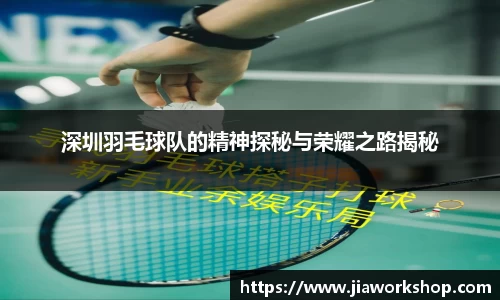 深圳羽毛球队的精神探秘与荣耀之路揭秘